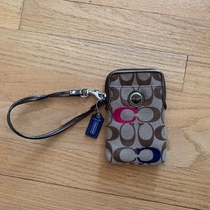 Coach Wristlet
